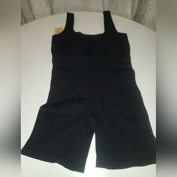 Popilush Shapewear Romper Slimming Workout Square-Neck Thigh - Size L - Picture 10 of 15
